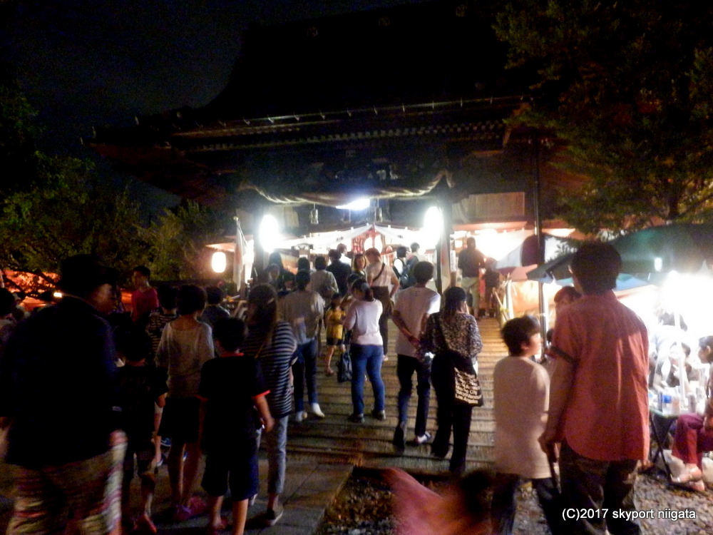 蒲原まつり・御託宣2017（新潟市中央区長嶺町）