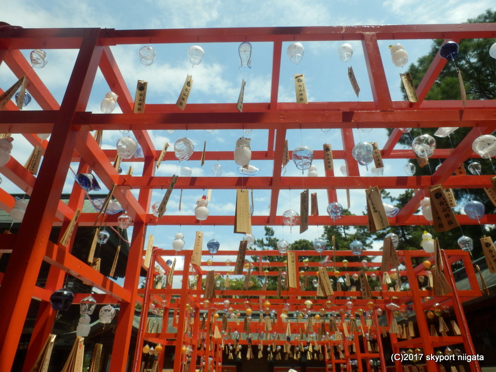 風鈴まつり2017［新潟市中央区・白山神社］