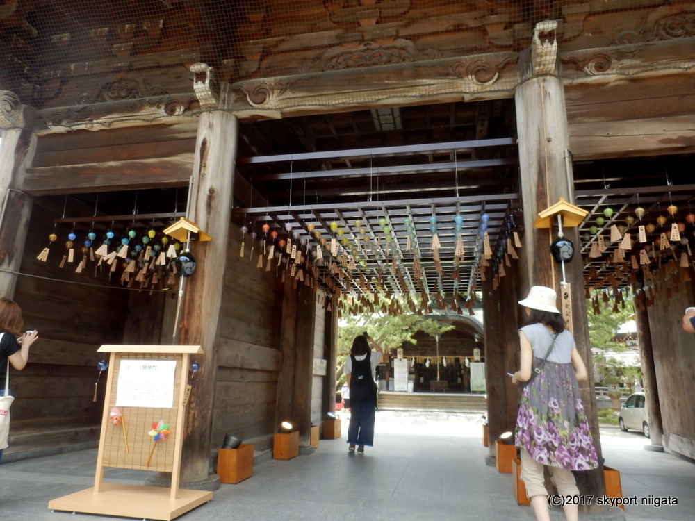 風鈴まつり2017［新潟市中央区・白山神社］
